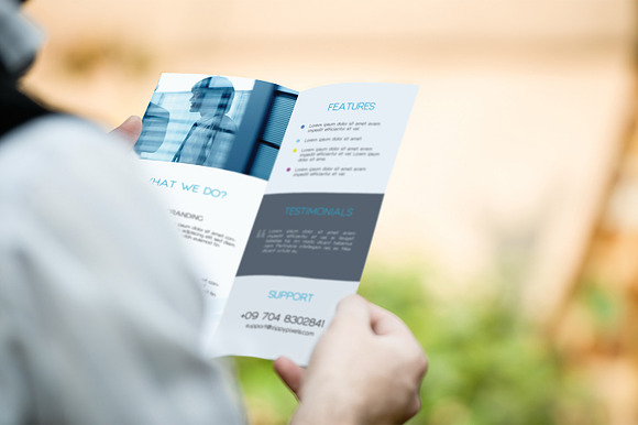 Beautiful Flyer Mockup PSDs Vol. 2 in Print Mockups - product preview 3
