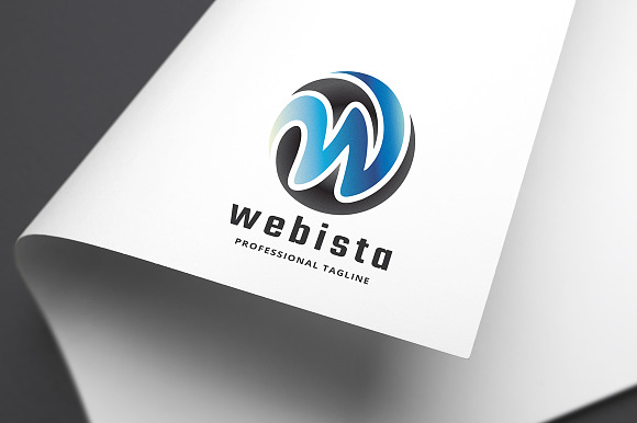 Webista Letter W Logo in Logo Templates - product preview 1