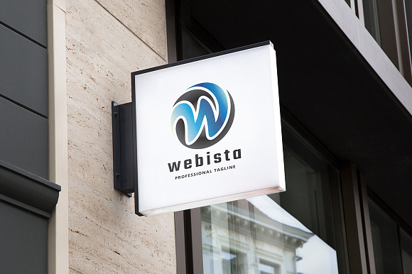 Webista Letter W Logo in Logo Templates - product preview 4