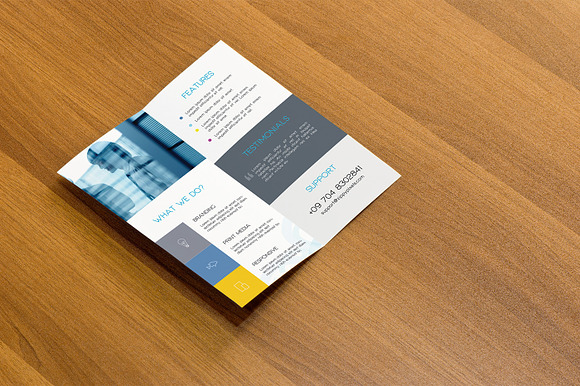 Beautiful Flyer Mockup PSDs Vol. 2 in Print Mockups - product preview 8