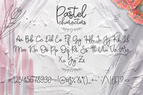 Pastel | hand-written font in Script Fonts - product preview 4
