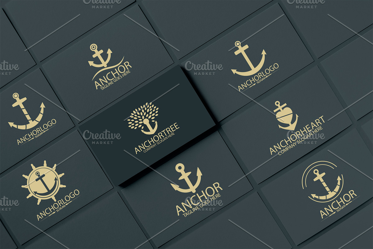 Anchor Design Master Logo in Logo Templates - product preview 8