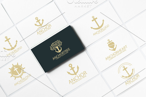Anchor Design Master Logo in Logo Templates - product preview 1