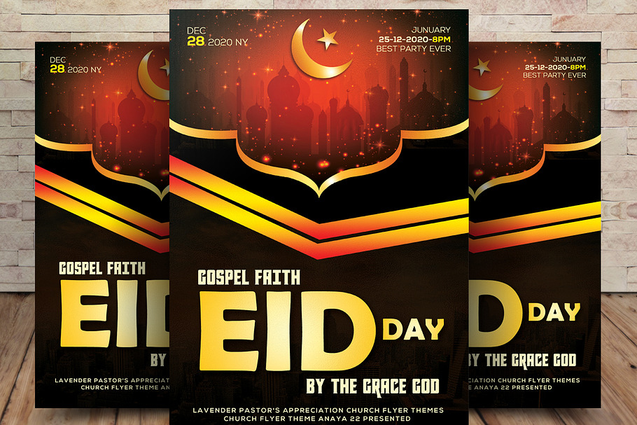 Ramadan & Eid Flyer