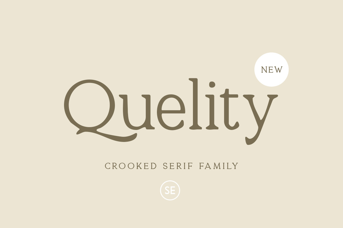 Quelity - Crooked Serif Font in Serif Fonts - product preview 8