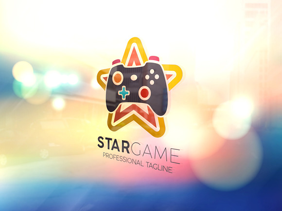 Star Game Logo in Logo Templates - product preview 2