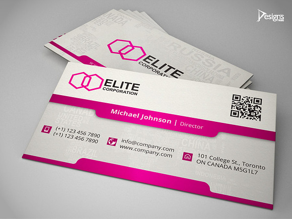 Business Card 56 in Business Card Templates - product preview 1