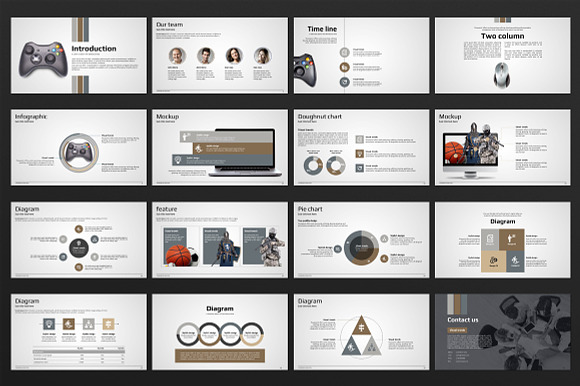 Let's play in Presentation Templates - product preview 3