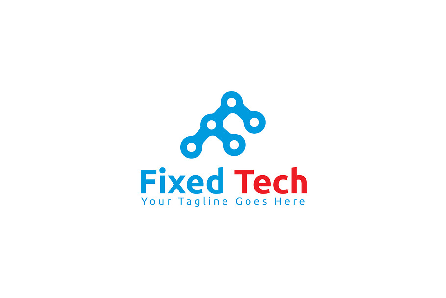 Fixed Tech Logo Template