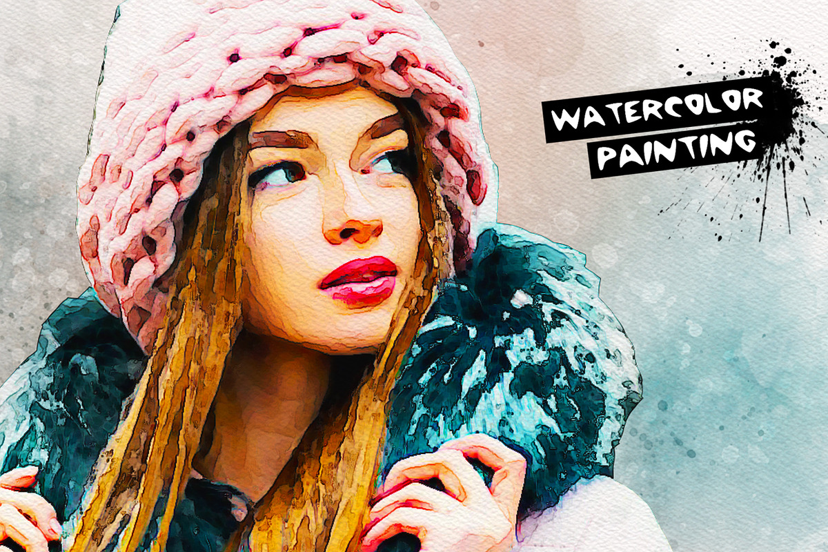 Watercolor Painting Effect in Add-Ons - product preview 8