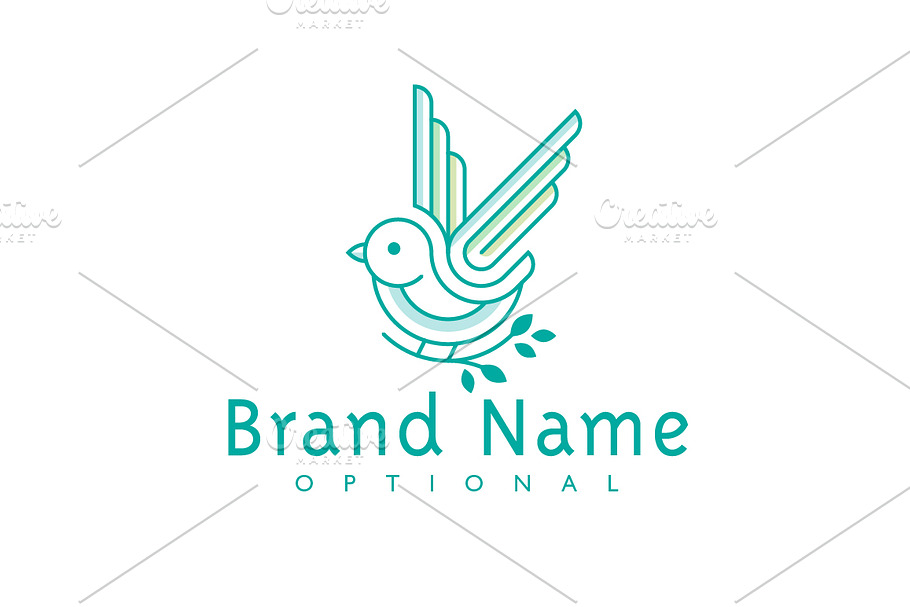 Bird of Hope Logo in Logo Templates - product preview 8