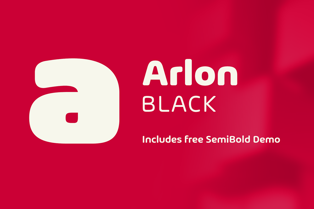 Arlon Black in Sans-Serif Fonts - product preview 8