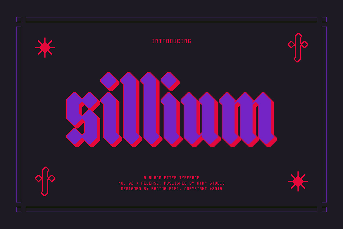 Sillium in Blackletter Fonts - product preview 8