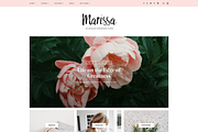 Responsive WordPress Theme, Marissa