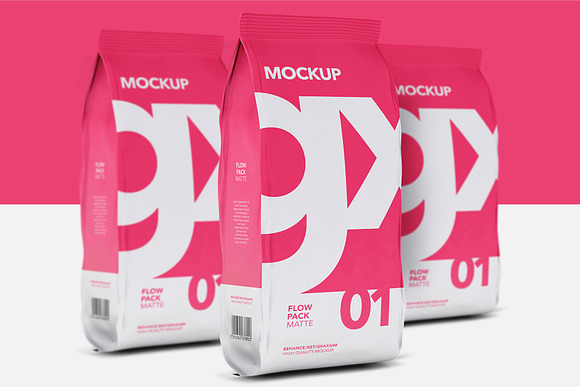 Flow Pack - Mockup - Matte in Product Mockups - product preview 3