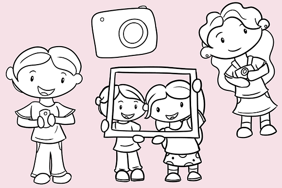 Cute Photography Black and White in Illustrations - product preview 2