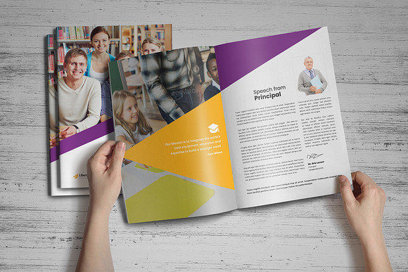 Education Prospectus Brochure v7 in Brochure Templates - product preview 1
