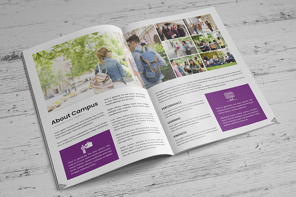 Education Prospectus Brochure v7 in Brochure Templates - product preview 5