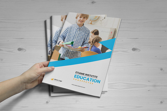 Education Prospectus Brochure v7 in Brochure Templates - product preview 11