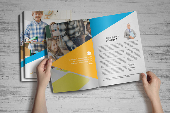 Education Prospectus Brochure v7 in Brochure Templates - product preview 12