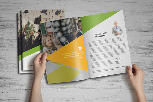 Education Prospectus Brochure v7 in Brochure Templates - product preview 15