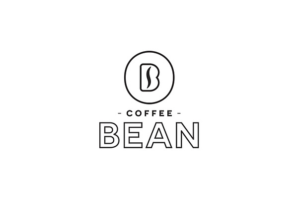 Coffee Bean Monogram Logo