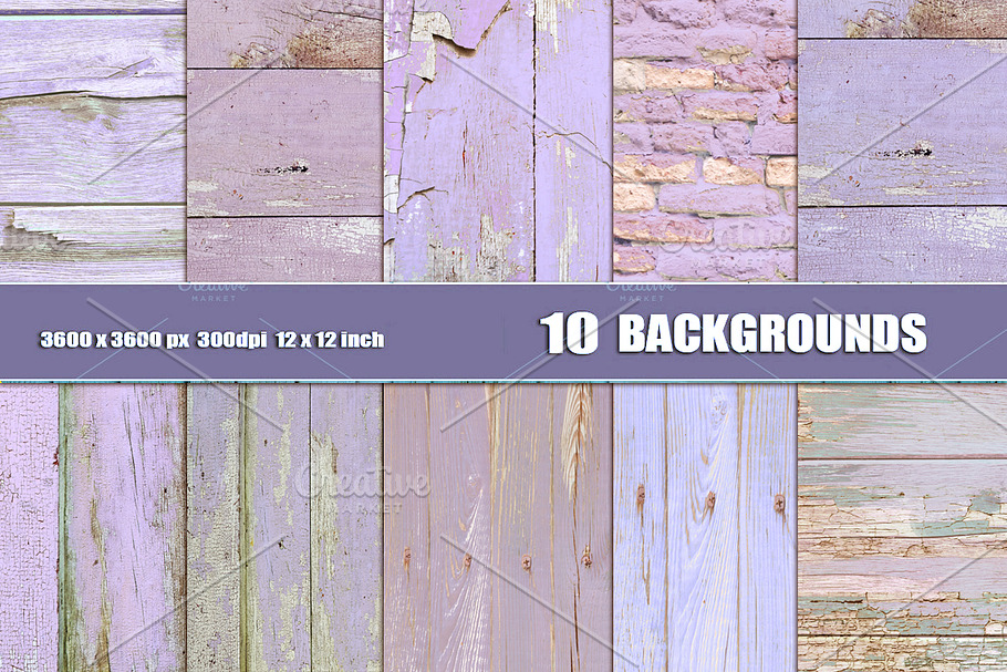 Painted Wood Wall texture background