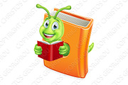 Bookworm Caterpillar Worm in Book