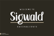 Sigwald - Handdrawn Fonts