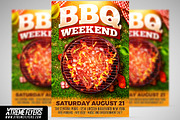 BBQ Weekend Flyer Template