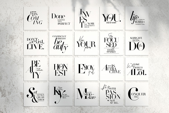 Motivational Classy Quotes vol.2 in Instagram Templates - product preview 3