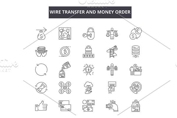 Wire transfer and money order line