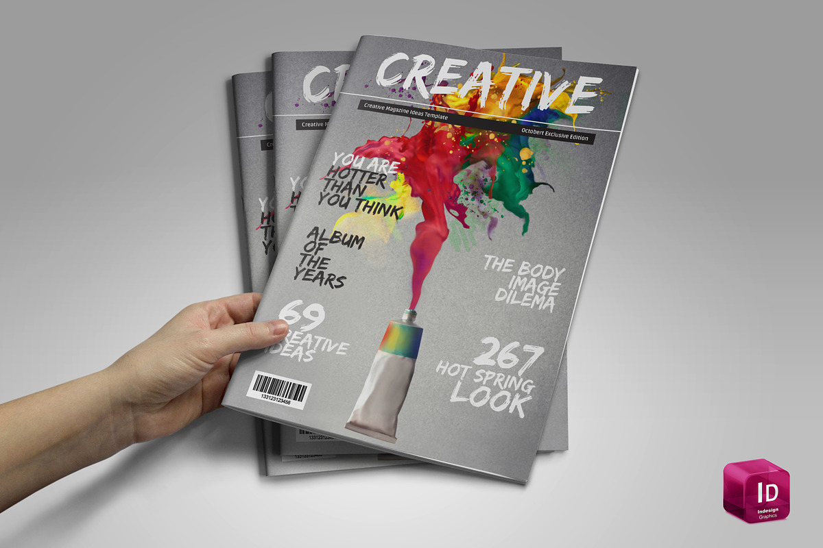 Creative Magazine Template(just $10) in Magazine Templates - product preview 8