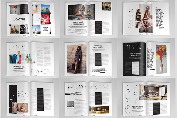 Creative Magazine Template(just $10) in Magazine Templates - product preview 1