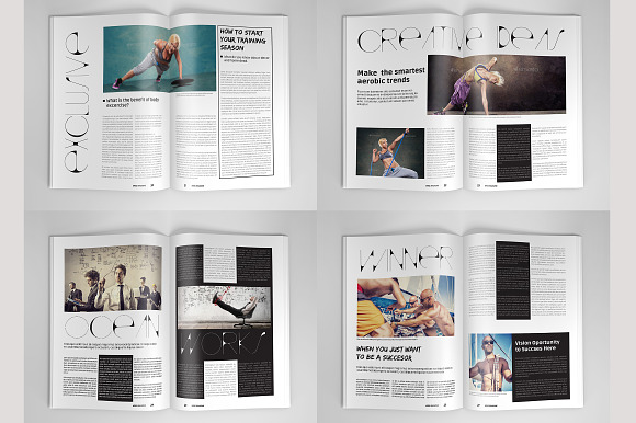 Creative Magazine Template(just $10) in Magazine Templates - product preview 2