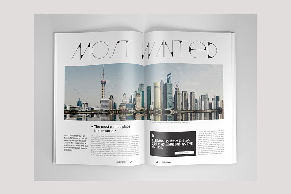 Creative Magazine Template(just $10) in Magazine Templates - product preview 3