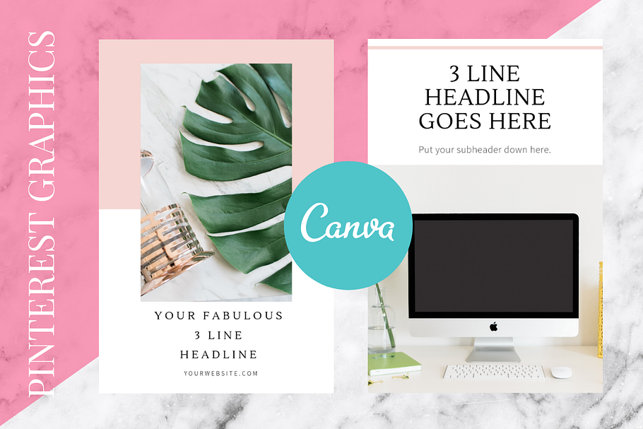 Pinterest Canva Templates in Social Media Templates - product preview 8