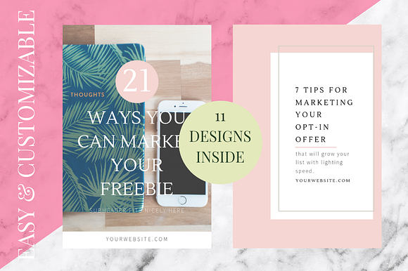 Pinterest Canva Templates in Social Media Templates - product preview 1