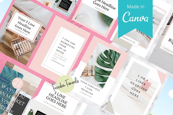 Pinterest Canva Templates in Social Media Templates - product preview 3