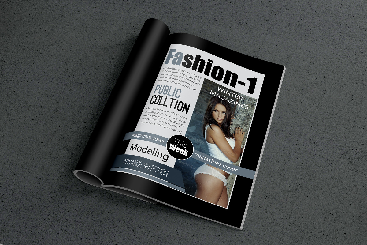 Magazine Covers Template in Magazine Templates - product preview 8