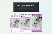 Instagram Basic Templates Kit