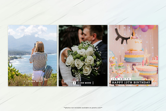Instagram Basic Templates Kit in Instagram Templates - product preview 2