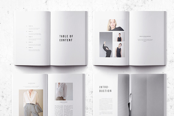 Amsterdam Minimalist Lookbook in Magazine Templates - product preview 1