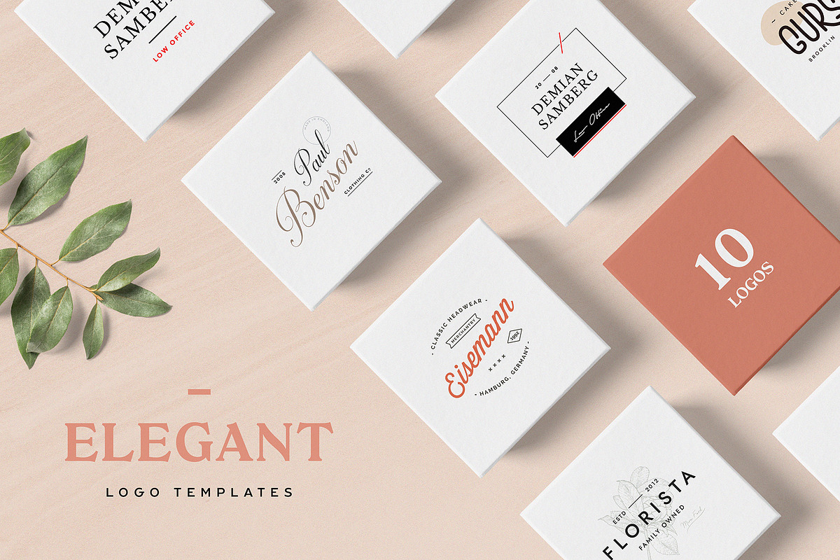 Elegant Logo Templates in Invitation Templates - product preview 8