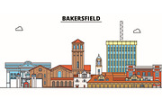 Bakersfield , United States, flat