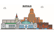 Buffalo , United States, flat