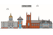 Concord , United States, flat