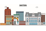 Dayton , United States, flat