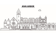 Ann Arbor , United States, outline