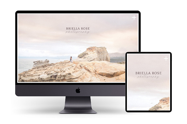 Website Template | Briella Rose